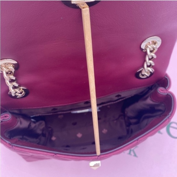 Kate Spade Natalia Quilted Leather
Small Flap Crossbody Shoulder Bag - Picture 8 of 9